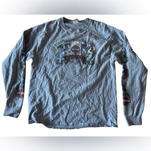 Harley-Davidson Gray Long Sleeve Graphic Tee